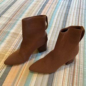 Steven New York Burgundy Boots Size 9